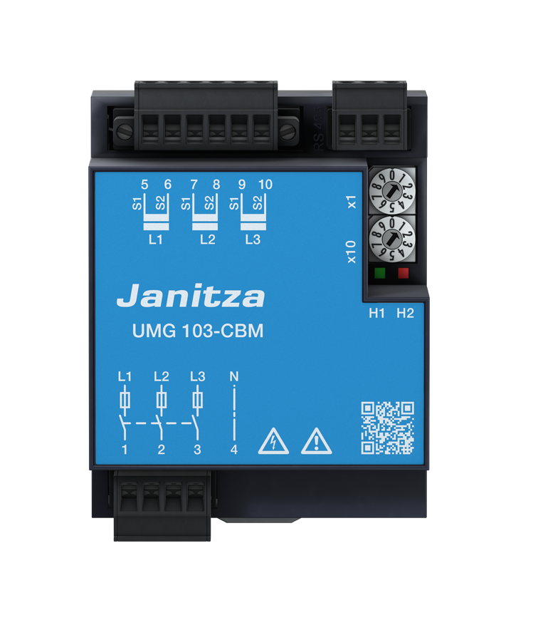 Analizador de energía compacto Janitza UMG 103-CBM Analizador de energía compacto Janitza UMG 103-CBM