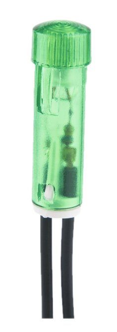 PILOTO D.8,6MM 125V.VERDE FLUOR GAVE