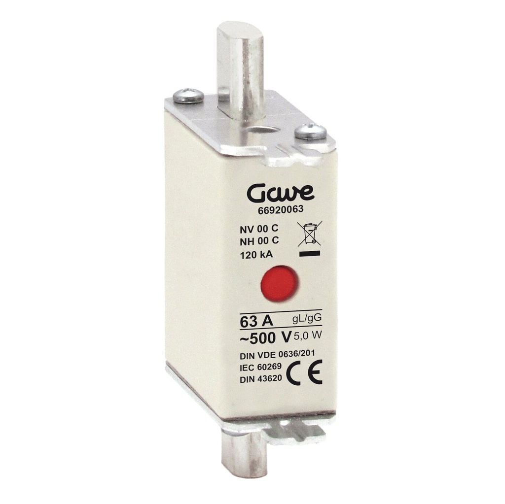 FUSIBLE NH IND.FUSION GAVE 63A.GG T000