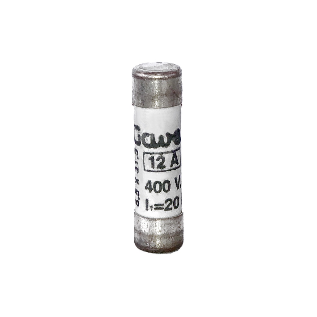 FUSIBLE CILINDRICO GAVE 12A. GG T00