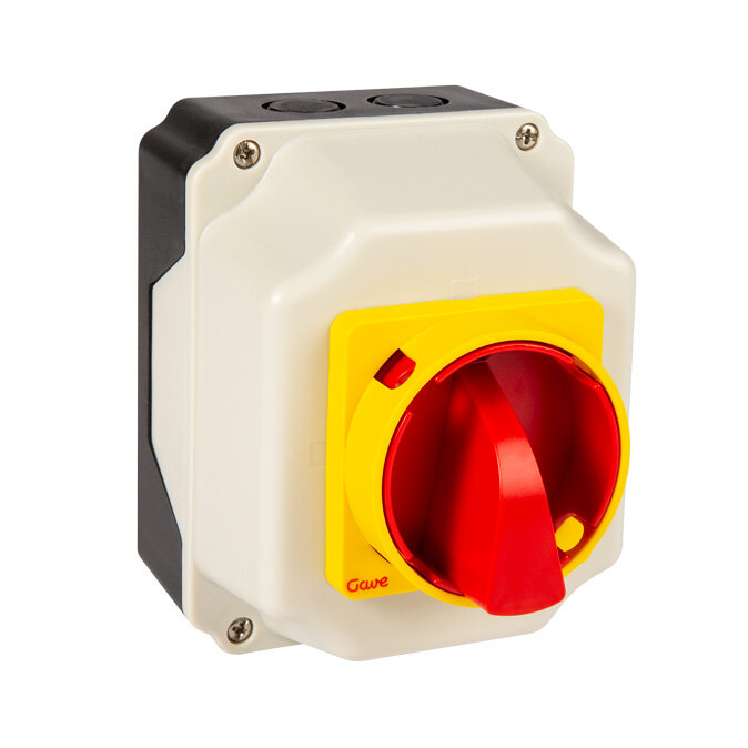 INTERRUPTOR 3P GAVE 32A  EN CAJA IP65