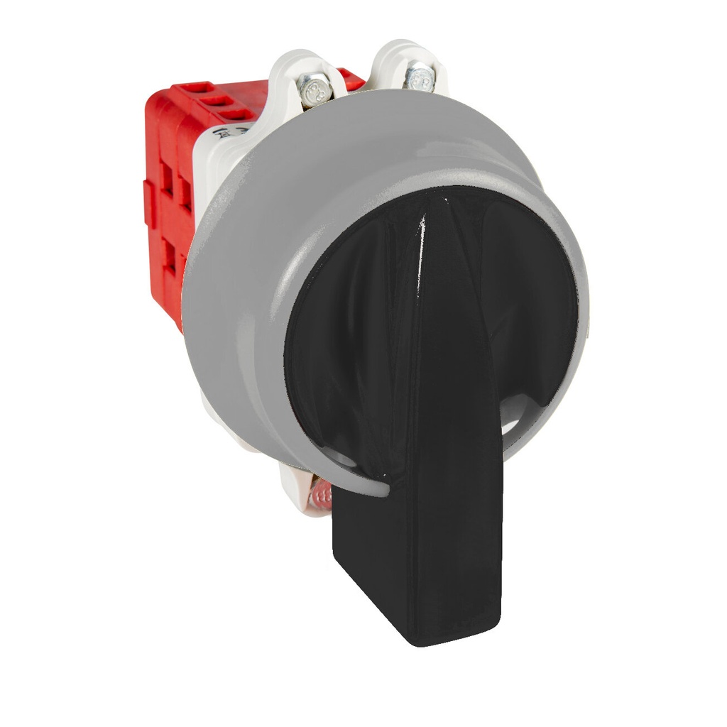 INTERRUPTOR GAVE 4P 40A.D1 MANDO BLOQUEO CANDADO IP69K NEGRO/GRIS