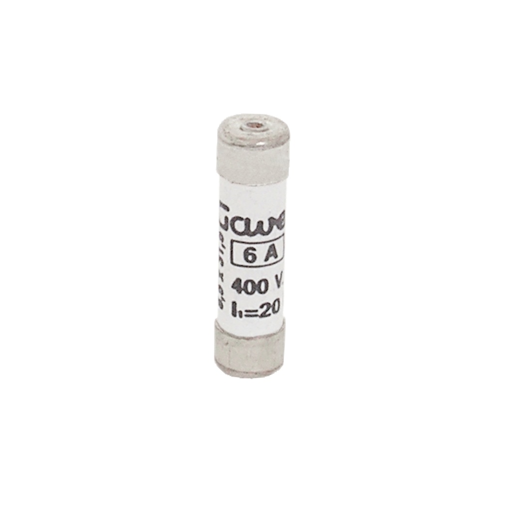 FUSIBLE CILINDRICO GAVE 10 A GG T00 CON INDICADOR DE FUSION