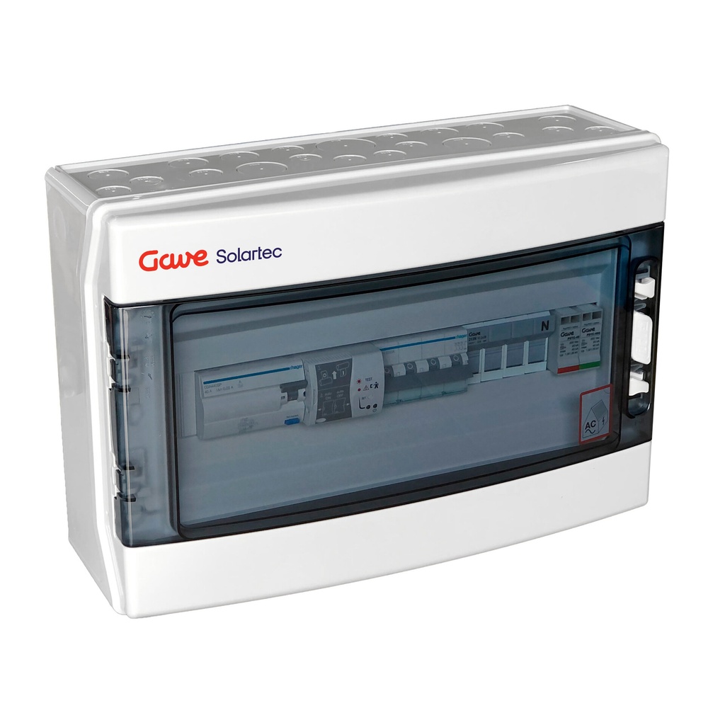 CAJA MODULAR AC TRIFASICA AUTOMATICO 40A DIFERENCIAL CON RECONEXION AUTOMATICA  TIPO A 30MA GAVE