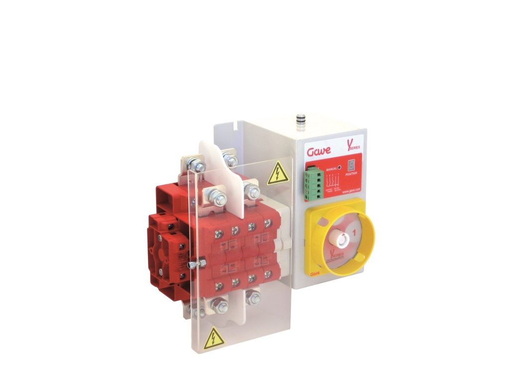 INTERRUPTOR MOTORIZADO LATERAL 3P 160A. 12V DC GAVE