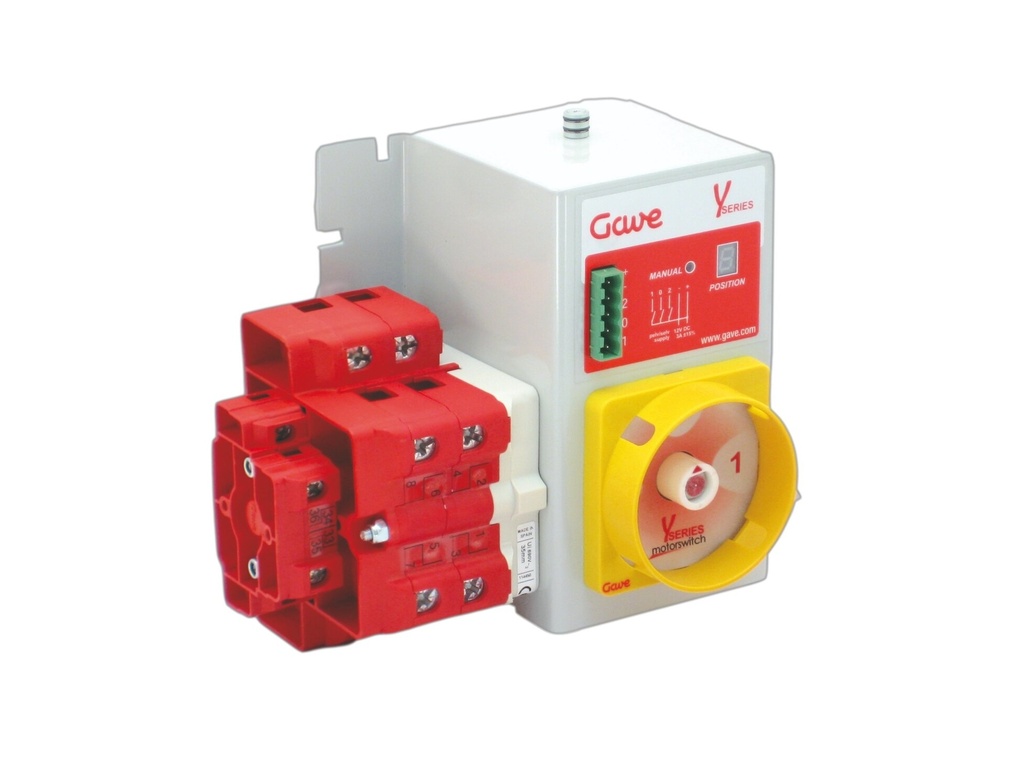 INTERRUPTOR MOTORIZADO LATERAL 4P 100A. 80-230VAC GAVE