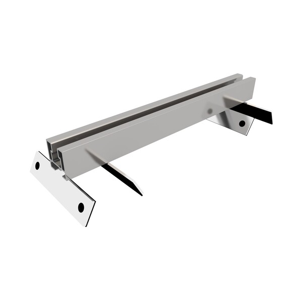 [S37-20] SUNFER S37 Kit montaje de triangulos en chapa trapezoidal. 350mm.