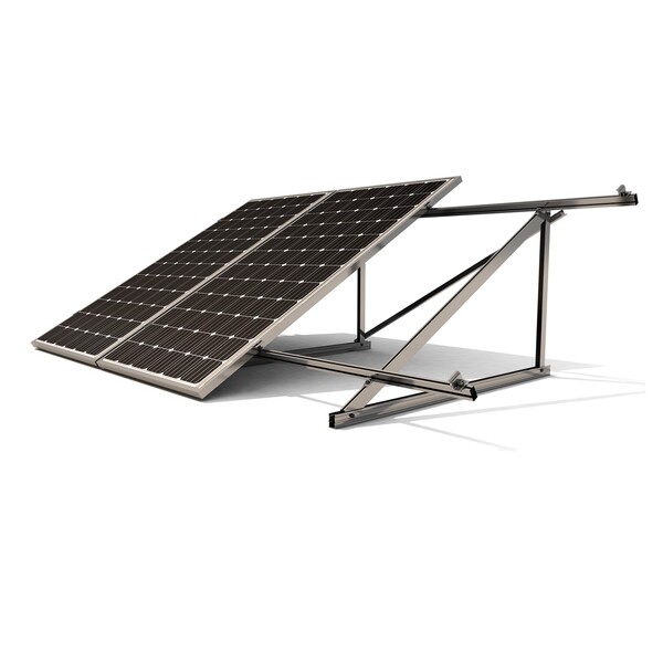 SUNFER 10V2 15º Kit de triangulo para 2 módulos para chapa o correa