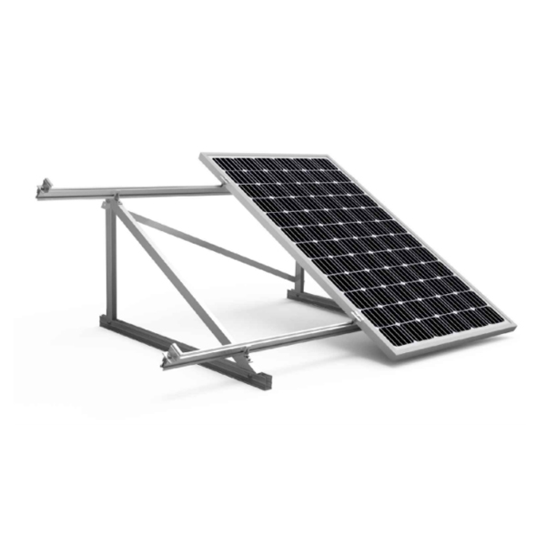SUNFER 11V5 30º Kit de triangulo para 5 módulos para chapa o correas. Vertical