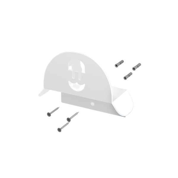 WALLBOX HOLDER CABLE WALL Blanco