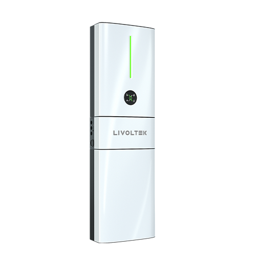 Hybrid Inverter, Single-phase, 5000W power; 2 MPPT;  LFP battery, 5 kWh, 100Ah, IP21；Battery covers and accessories