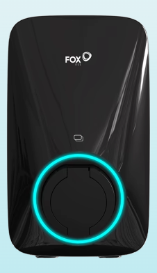 Toma de carga AC Trifásico 11.0kW- NEGRO - Bluetooth+RFID+4G 