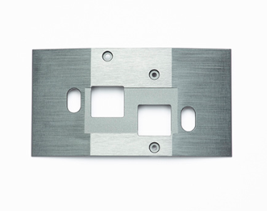Placa frontal X1 Doble Diagonal de media pulgada, dual - Tipo H