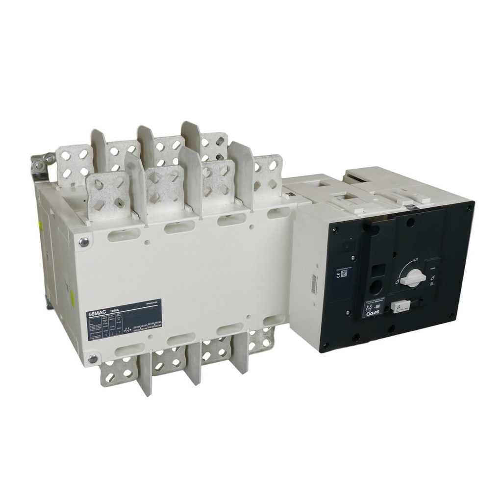 CONMUTADOR MOTORIZADO GAVE 4P x 1250A 56MAC4120 