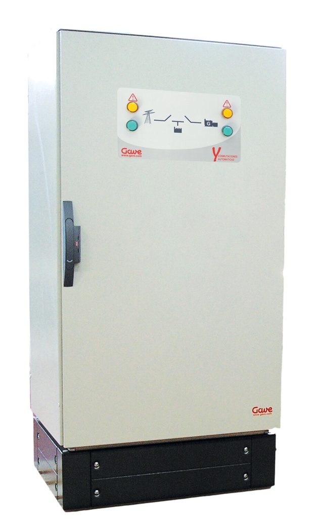 CUADRO CONMUTACION AUTOMATICA GAVE SEÑALIZACIÓN 4P 1000A PROT. SOBRETENSIONES CA024100P