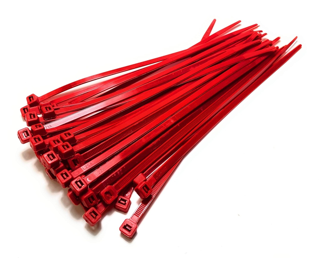 BRIDA 200X4,8 ROJO